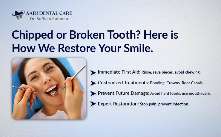 Chipped or Broken Tooth? Causes, Treatment Options, and When to See a Dentist